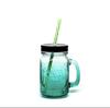 6E3X Vaso Vintage para Bebida Caliente de Té con Leche al por Mayor Vaso de Cóctel Vaso Mason para Jugo de Frutas Vaso de Agua Transparente Resistente al Calor para Café