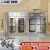 Gabinete de Acero Inoxidable 304 Gabinete de Almacenamiento Gabinete Bajo Cajón de Almacenamiento para Documentos Exteriores con Cerradura Gabinete de Herramientas de Doble Puerta