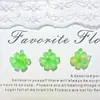 Serie de Flores Frescas Dulces Accesorios para Uñas Lentejuelas Translúcidas Versátiles Flor de Cinco Pétalos Funda para Teléfono con Uñas Decoración de Resina