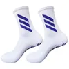 Calcetines de fútbol a rayas de colores con puntos, suela de toalla, transfronterizos de Amazon, engrosados, amortiguadores de impactos, absorbentes de sudor, resistentes al desgaste, de secado rápido