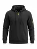 Sudadera con capucha de estilo americano para hombre de AliExpress transfronterizo, con doble bolsillo lateral, color liso, manga larga, con cordón, sudadera casual