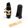 Acessórios para Saxofone Boquilha de Saxofone Alto com Capa, Clip, Palheta Acessórios para Instrumento