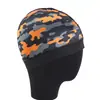 Sombrero de Punto Estampado de Seda Artificial de Venta Caliente Europea y Americana Sombrero de Pirata Protección del Cabello para Personas Negras Sombrero Redondo Elástico para la Cabeza JDU-20G