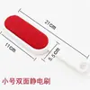 En stock fabricantes ropa cepillo electrostático para pelo pegajoso cepillo de limpieza en seco blanco de doble cara giratorio cepillo para quitar el polvo de abrigos pelo