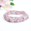 Guan Yu Pulseira de Turmalina Vermelha Natural Contas de Cristal Joias de Pedra Preciosa Colorida Fábrica Atacado Dropshipping S2080606