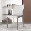 Sillas de comedor estilo italiano personalizadas para uso doméstico, sillas con respaldo para restaurante, suministro transfronterizo directo para sillas de recepción y sala de reuniones de hotel y restaurante, mesas y sillas de comedor