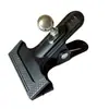 Gimbal Universal de Alta Resistencia Cabezal de Luz Flash Cámara Digital Transmisión en Vivo Metal Blanco Pinza de Hierro Auxiliar Fija