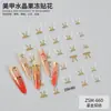 Nuevas Calcomanías para Uñas Lazo Flores DIY Pegatinas Sencillas para Uñas Pegatinas Tridimensionales en Relieve 5D Accesorios para Uñas