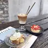 Atacado Ins prato de bolo para café prato de salada de vidro prato de lanche prato de pão prato para chá da tarde prato de exposição