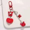 Nova Bolsa da Sorte Divertida Realista Chaveiro Girassol Borboleta Pequena Fofa Doces Acessórios Decoração de Capa de Fone de Ouvido