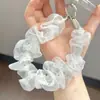 Coleção~Elásticos de cabelo populares, scrunchies, cordões de pulso, pingentes de bolsa multiuso, chaveiros, alças de celular