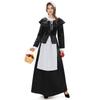 Roupas Femininas de Halloween Fantasia de Empregada de Solar Europeu Fantasia de Empregada de Jardim Vintage Vestido Longo Fantasia de Festa da Cerveja