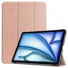 Adecuado para Apple iPadAir11 2024 Custer Funda de cuero plegable triple Air11 Funda protectora plana de 11 pulgadas