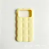 Capa de Celular Apple 18pro Nuvem Estéreo 3D Silicone Macio Grudenta Amigável à Pele Ins Celebridade da Internet Colorida Capa Traseira Anti-queda