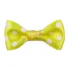 Poliéster Pequeño con Lunares Lazo Pequeño Ropa Infantil Diadema Pasador Flor Pequeña Decorativa Nudo de Ropa Interior