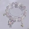 Pulsera de Mariposa Amor Flor Otoño Nueva Pulsera de Cristal de Mariposa para Mujer, Diseño de Nicho, Estilo Ins, Joyería de Pulsera para Estudiante de Alta Gama