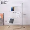 Estante de Revistas de Hierro Forjado Ying Hao Estante de Periódicos Estante de Documentos Estante de Exhibición de Almacenamiento Estante de Folletos Estante para Libros/Periódicos Página Única de Piso Simple