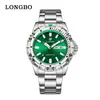 Nuevo reloj para hombre Longbo, reloj de pulsera de moda de lujo para hombre de negocios, popular en Douyin, directo del fabricante