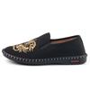 Zapatos Bordados para Hombre de Dragón Chino Nuevos Zapatos de Tela Old Beijing Zapatos de Hombre Transpirables Casuales Slip-on Driver Zapatos Sociales