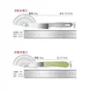 Cuchillo de Fruta Portátil Multifuncional, Pelador de Cocina de Acero Inoxidable, Cuchillo de Fruta para el Hogar, Cuchillo para Cortar Melón, Mini Cuchillo