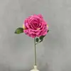 Estilo ins flor artificial de haste única flor de mesa celebridade da internet arranjo de flores decoração suave luxo leve flor artificial senso de alta qualidade flor de rosa de casamento