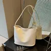 Bolso de Hombro Versátil de Gama Alta de Nicho para Mujer 2026 Nuevo Estilo Coreano Moda Retro para el Trabajo Bolso Tote con Textura Tejida para Mujer