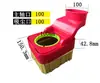 Conjunto completo de capas de coleta de pó para máquinas de gravação, incluindo modelos push-pull de nylon, tampas de poeira para máquinas de corte para marcenaria e tampas de extração de pó com escovas