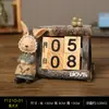 Aula de Preescolar Estilo Ins Creativo Manualidades de Ciervos Adornos de Madera Hechos a Mano Escritorio de Oficina Decoraciones para el Hogar