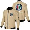 Jaqueta com Zíper Nova Primavera e Outono Cardigan Fashion Jaqueta de Motociclista Casual Car Standard Tamanho Europeu Jaqueta de Grande Porte para Comércio Exterior