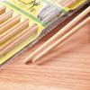 Palillos de bambú natural, sin pintura ni cera, para uso doméstico, 5 pares, de la tienda Yuan, carbonizados.