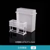 Rack de Tincion de Acero Inoxidable 26 30 60 Portaobjetos Plástico Vertical para Portaobjetos Frasco de Tincion de Vidrio para Portaobjetos de Patología