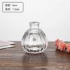 Vaso Pequeno de Vidro Enfeites de Alto Padrão Estilo Ins Mini Vaso Garrafa de Aromaterapia Decoração Suave para Casa Arranjo de Flores Produtos no Atacado