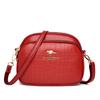 Bolsa Feminina Novo Modelo 2026 Bolsa Transversal de Ombro Feminina Simples Padrão Crocodilo Bolsa Pequena Bolsa Quadrada Pequena Moda Europeia e Americana Bolsa Pequena