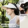 Sombrero de protección solar para ciclismo de verano, deportes y actividades al aire libre, protección UV, sombrero de sol con parte superior abierta que no afecta el peinado