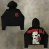Sudadera con capucha para hombre Y2K Harajuku Hip Hop Estampado Gráfico de Dibujos Animados Pullover Moda Casual Holgada Sudaderas Hombre