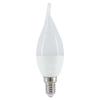 Bombilla LED tipo vela E14E27, tamaño roscado, punta de burbuja, tirador de cola, para el hogar, sala de estar, súper brillante, ahorro de energía, fuente de luz de repuesto de 5 W