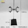 Soporte de hierro soporte de soporte de laboratorio juego completo tamaño grande engrosado acero inoxidable estándar nacional soporte de hierro micro incluyendo abrazadera cruzada hu