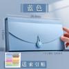 Organizador de Carpeta Acordeón con 13 Bolsillos, Expansible con Pestañas Etiquetadoras, para Recibos, Facturas y Uso Portátil