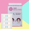 Los fabricantes suministran pegatinas de reparación facial mate TikTok, las mismas pegatinas faciales invisibles en forma de V, pegatinas faciales pequeñas, impermeables, transpirables y delgadas, 40 piezas