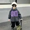 Roupa Externa de Fleece para Meninos Inverno Infantil Veludo Plus Espessado Roupas de Algodão 2026 Novo Estilo Bonito Menino Bebê Roupas de Outono e Inverno