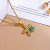 Collar de Venta Caliente Transfronteriza Serie Estrella de Mar para Mujeres, Cadena para Clavícula Estilo Vacaciones Serie Océano Simple, Accesorios que No se Desvanecen