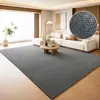 Alfombra de imitación sisal para sala de estar, estilo rústico de mediados de siglo, tapete de bajo mantenimiento, alfombra de noche para dormitorio, lavable y limpiable, apta para uso doméstico y fotografía