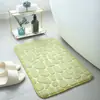 Alfombra Gruesa de Coral Fleece para Baño Absorbente Felpa de Coral Alfombra para Puerta de Baño Alfombra de Coral Fleece Absorbente para Baño