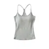 Ropa de Mujer Transfronteriza al por Mayor Estilo Europeo y Americano Verano Nuevo Deporte Belleza Espalda Chaleco de Yoga Camisola Top de Fitness Todo en Uno