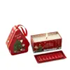 Velas de aromaterapia, decoraciones aromáticas de ambiente festivo, recuerdos, regalos de Navidad, velas perfumadas hechas a mano de cera de soja
