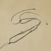 Nuevo Collar con Colgante Hecho a Mano de Alta Gama Cordón Trenzado de Jade Hetian Cuerda de Ocho Hilos Ajustable para Hombres y Mujeres