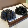Pinza para el pelo de malla dorada estilo Hepburn para mujer, Pasador de alta gama para recogidos, Pinza de tiburón