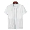 Chal de Protección Solar Ultra Fino de Verano, Chal sin Mangas, Chal Delgado Deportivo para Hombre, Chaqueta de Piel Ligera y Transpirable para Ropa Exterior