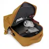 Mochila de negocios multifuncional, gran capacidad, color liso, diseño simple, bolsa para laptop, multifuncional, práctica, resistente al desgaste, bolsa de viaje