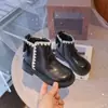 Botas para Niñas 2026 Nuevos Zapatos de Invierno Otoño para Niños Niña Botas Cortas de Princesa Bota Invierno con Felpa Botas Martin